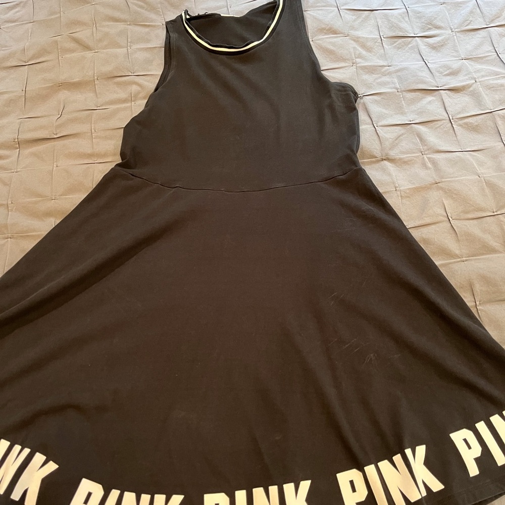 VS Pink Jersey Tank Dress (M)